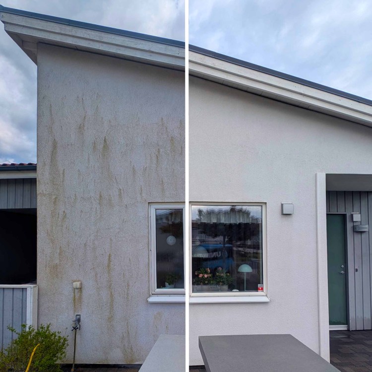 FASADTVÄTT 2025 FÖRE-EFTER